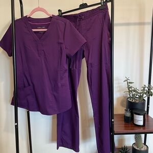 Purple Label Scrub Set - Purple